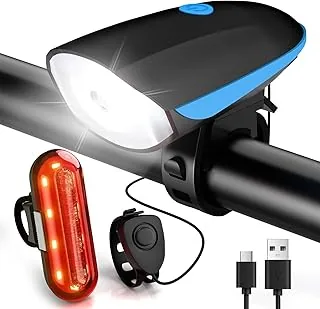 Luces Bicicleta Delantera Y Trasera, Luz Bicicleta Recargable USB