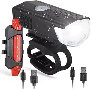 Luz Bicicleta Delantera y Trasera | Recargable USB