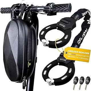 Candado Patinete Electrico, Candado Esposas Con Llaves y Bolsa