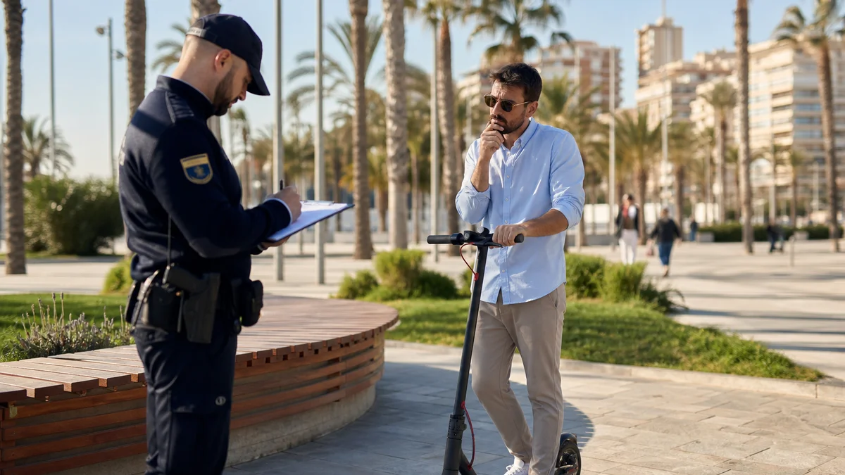 Patinete eléctrico Alicante: normativa desde octubre
