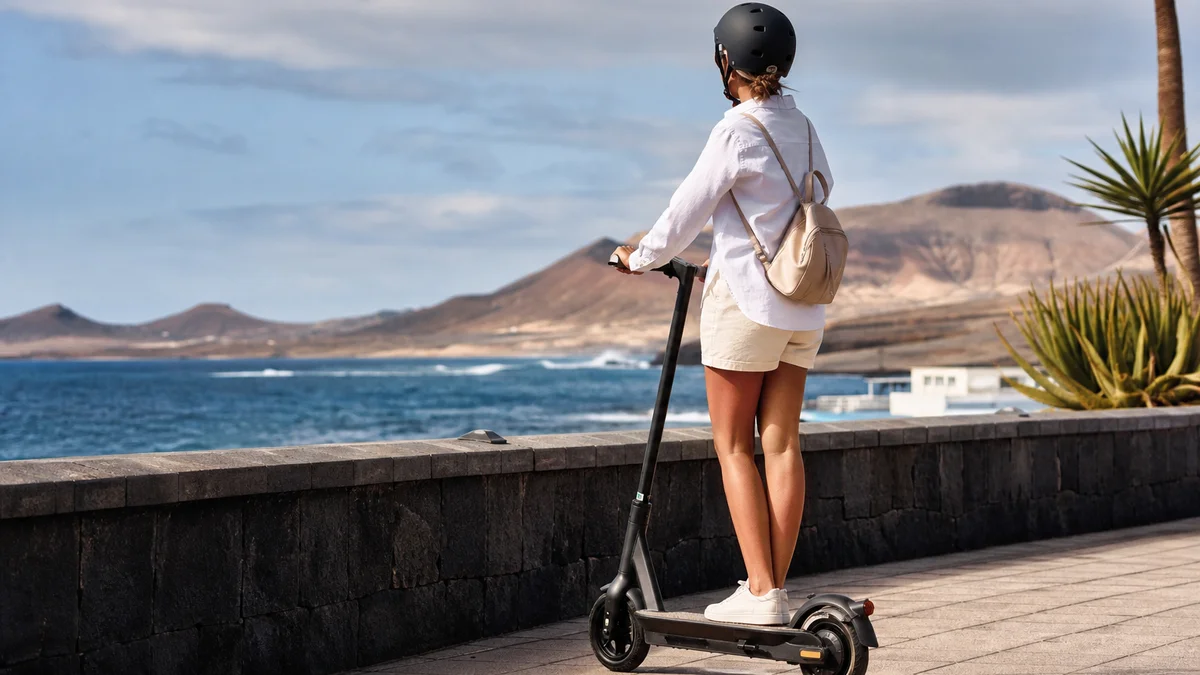 Patinete eléctrico en Canarias: normativa de octubre
