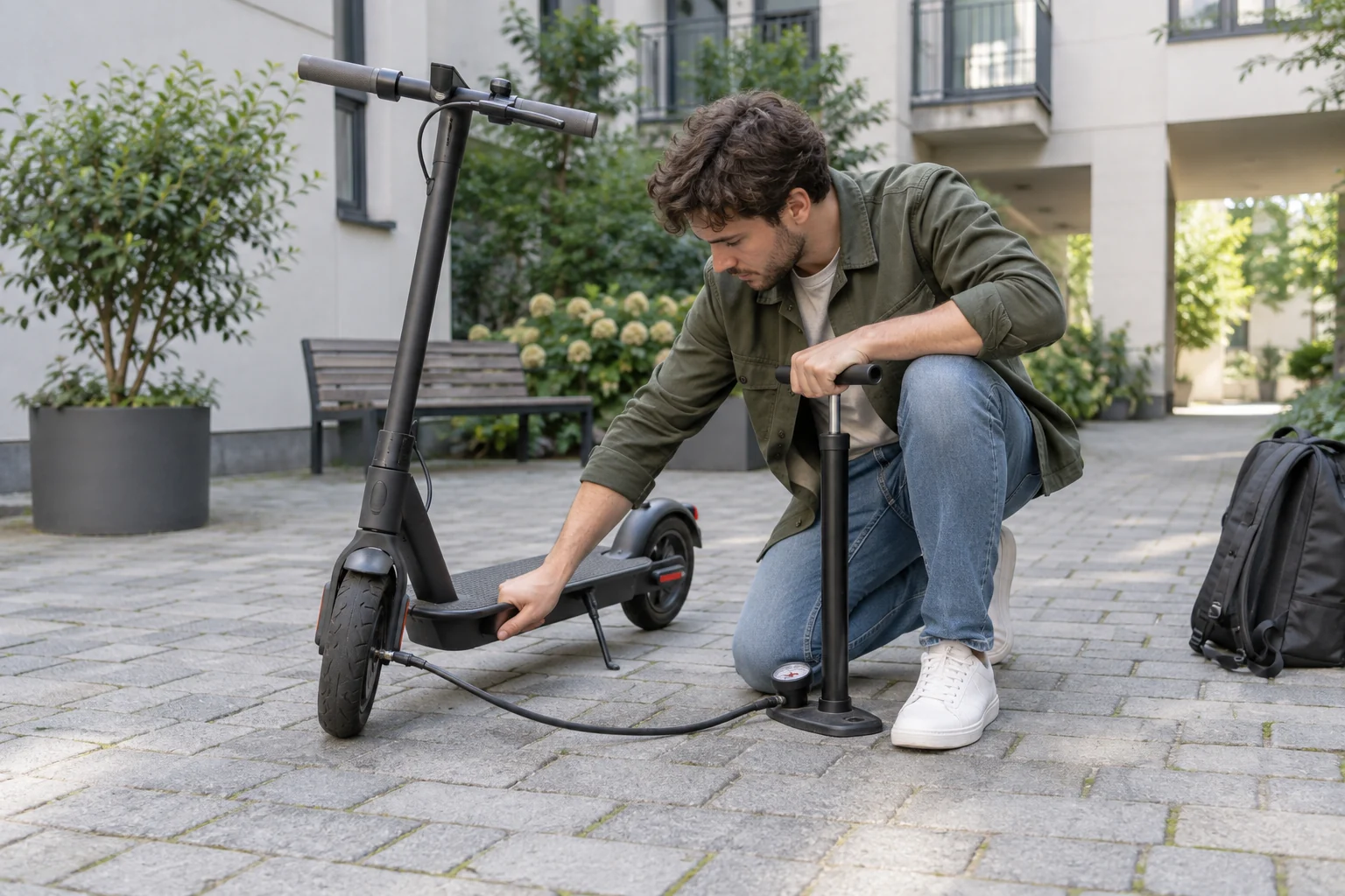 Presión de neumáticos del patinete: mira tu modelo