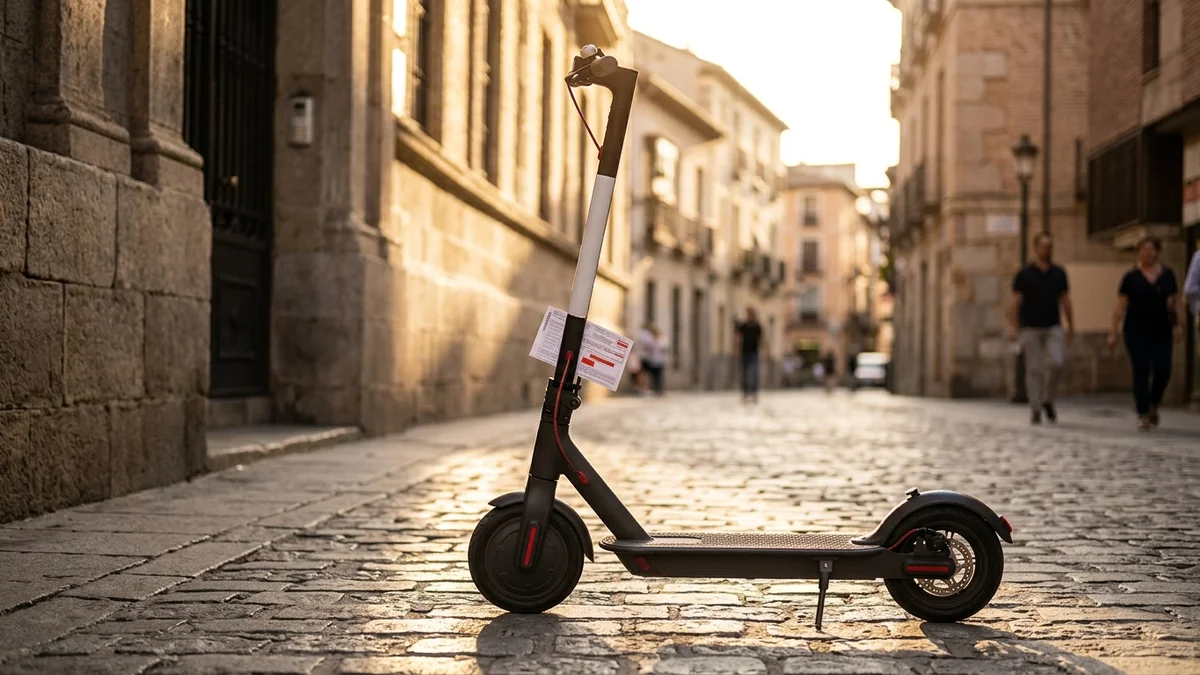 Seguro del patinete: la multa de 1.220 € a 7 días de octubre