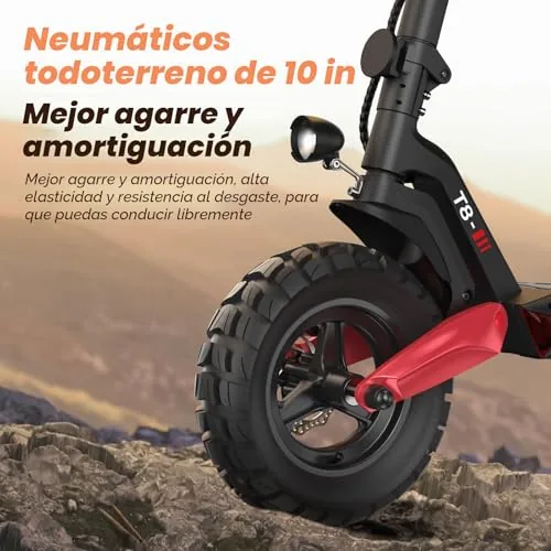 Patinete E con permiso de circulación, alcance de 80 – 100 k