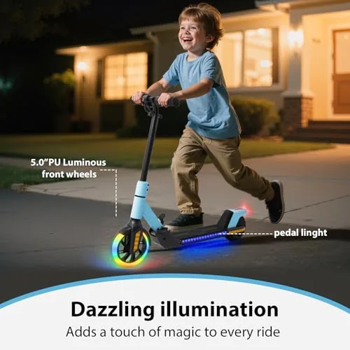 Patinete eléctrico Plegable para niños (6 – 14 años) – Veloc
