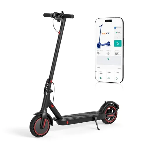Patinetes clásicos de 8,5 Pulgadas con autonomía máxima de 30 km, Patinete eléct
