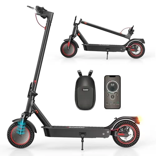 iScooter i9Max Patinete Electrico Adultos, Potencia Nominal 500W, Autonomía 40KM