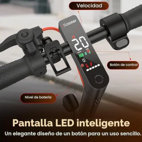 Patinete electrónico con Permiso de circulación para Adultos