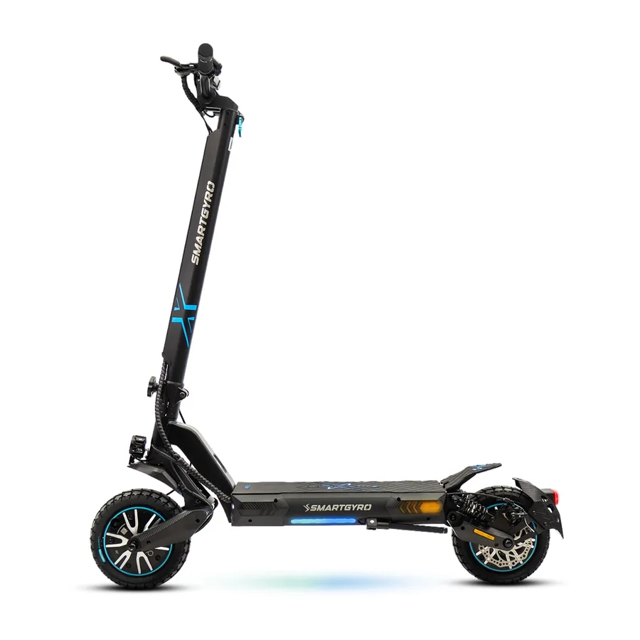 smartGyro Crossover Dual MAX LR - Patinete Eléctrico con 2 Motores de 48V (1000W