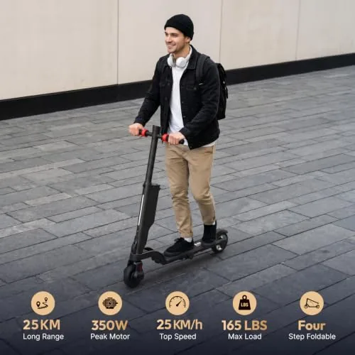 HX X6/X8 Patinete Eléctrico Adultos con Batería Extraíble,Sc