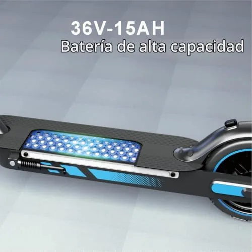 Patinete Electrico Plegable, Potencia Nominal 500W, Autonomí