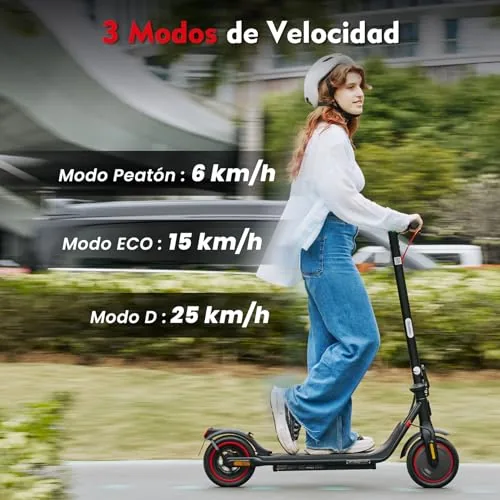 iScooter 8.5" Patinete Eléctrico Adultos Homologado DGT, 500