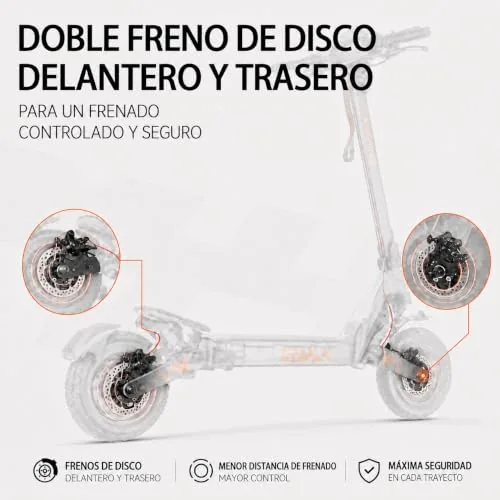Kukirin G2 Patinete Eléctrico Adultos, Electric Scooter, Aut