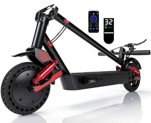 HX D06 Patinete Eléctrico Adultos, Doble Suspensión, 500W 16Ah/25Ah E Scooter pa