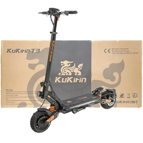 KuKirin G2 Master Patinete Eléctrico Adulto, Doble Motor, 70KM Autonomía, 10" Ru