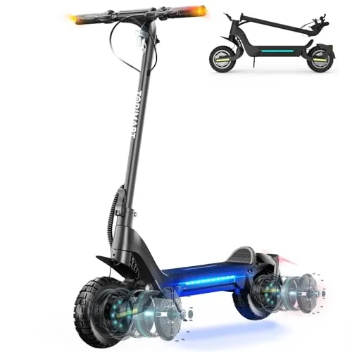 TODIMART Patinete Eléctrico Adultos, 2000W de Potencia, Autonomía 60-80KM, 18.2A