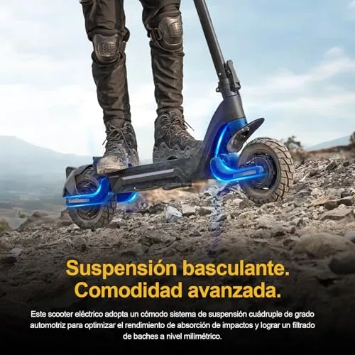 TODIMART Patinete Eléctrico Adultos, 2000W de Potencia, Auto