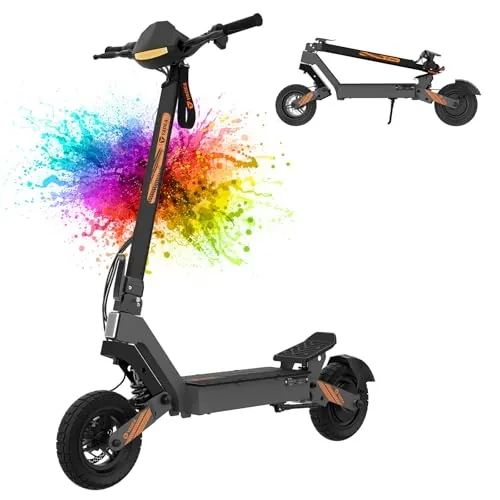 Yadea G10 Patinete Eléctrico para Adultos, Autonomía 50-70 km, Batería 48V/15.6A