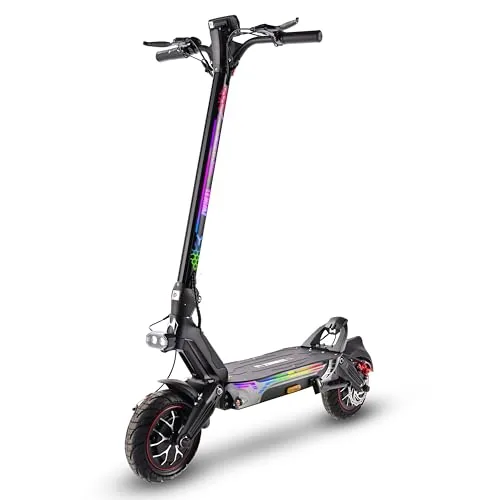 Patinete Eléctrico para Adultos, Neumáticos Tubeless Todo Terreno de 11 Pulgadas
