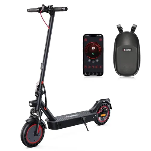 iScooter 10" Patinete Eléctrico Adultos Homologado DGT, 500W Motor, Autonomía De