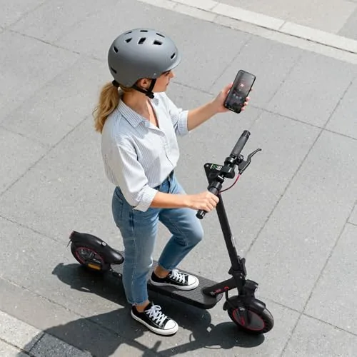 iScooter 10" Patinete Eléctrico Adultos Homologado DGT, 500W