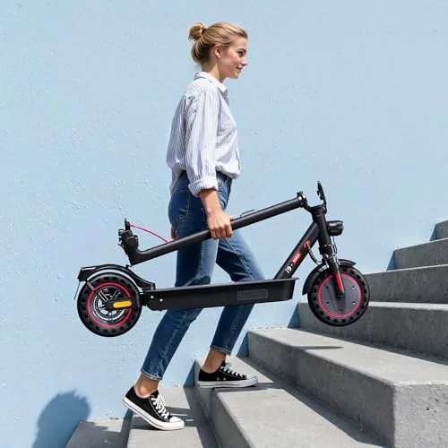 iScooter 10" Patinete Eléctrico Adultos Homologado DGT, 500W