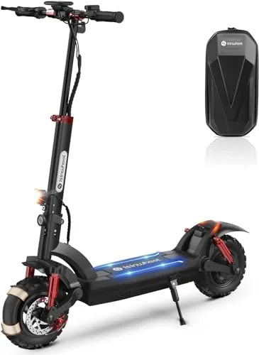 isinwheel Patinete eléctrico Todoterreno 11″, Patinete electrico Adultos 1200W, 