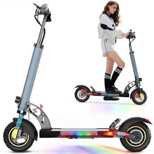 Patinete Eléctrico 500W, Batería 48V/12.5Ah, Autonomía 25-30KM, Velocidad Máx 25