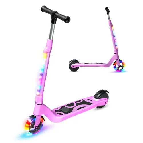Patinete TST para niños de 6 a 10 años, patinete eléctrico de 5.3 pulgadas para 