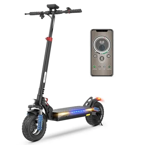 iScooter ix3 Patinete Eléctrico Adultos, 480WH Batería, Autonomía Máxima De 40 K