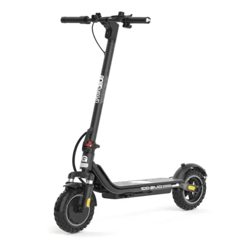 Patinete eléctrico adulto 100 Evo – Autonomía hasta 25 km – Neumático Cross 10" 