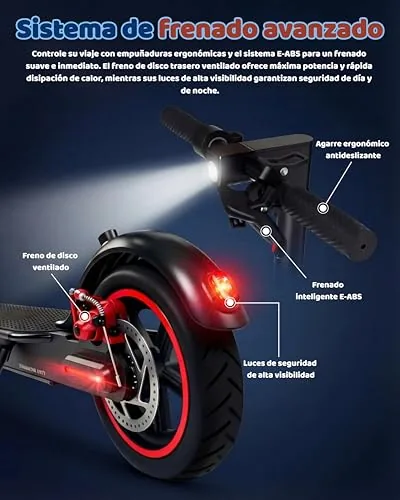 Patinete Eléctrico Adultos con Neumático - Regeneración de B