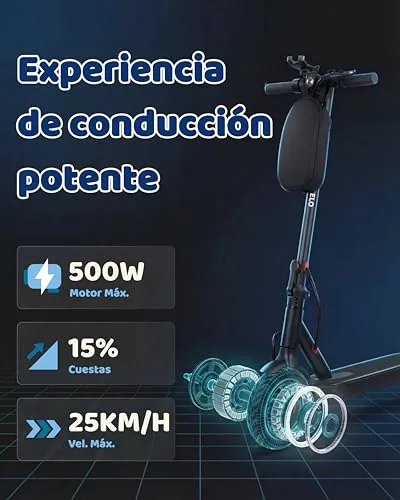 Patinete Eléctrico Adultos con Neumático - Regeneración de B