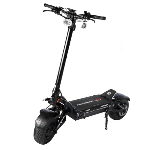 TEVERUN Patinete Eléctrico para Adultos Fighter Suprem 7260R V3, 2 Motores de 25