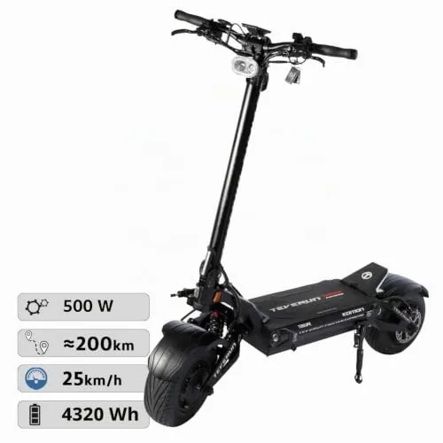 TEVERUN Patinete Eléctrico para Adultos Fighter Suprem 7260R
