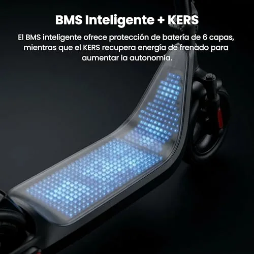 Patinete Eléctrico para Adultos, Scooter Eléctrico Plegable