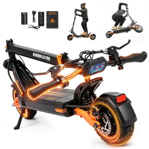 Patinete Eléctrico Adultos Homologado DGT - 68km Autonomía Batería 48V 15.6Ah, D