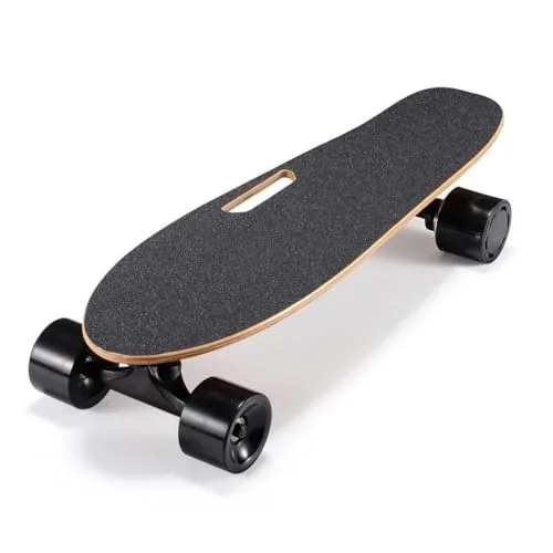 Skate Eléctrico Longboard y Tabla Skate con Control Remoto, Motor 350W sin Escob