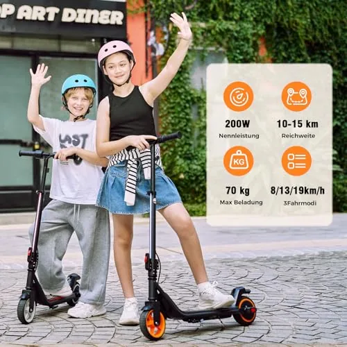 iScooter Ik3max - Patinete eléctrico para niños Niños