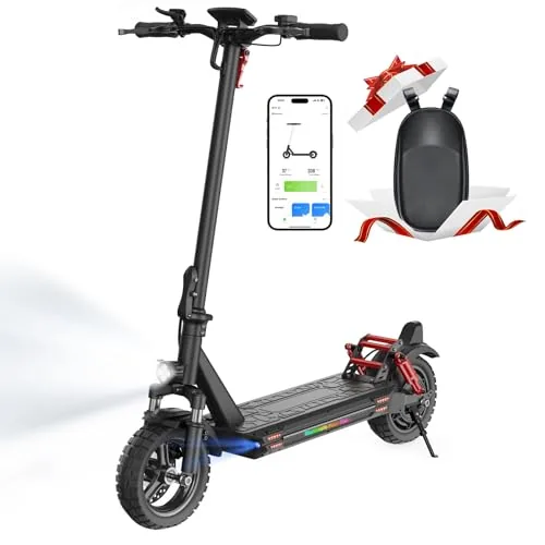 iScooter Patinete Electrico Adultos con Cerraduras Electrónicas, Motor de 8OO, A