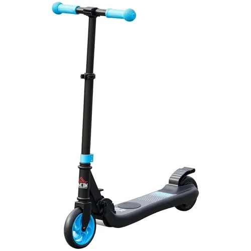 HOMCOM Patinete Eléctrico para Niños de +6 Años Scooter Eléctrico Plegable con A