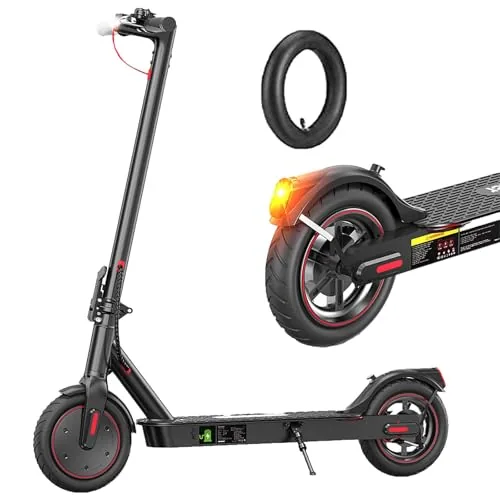 iScooter 8.5" Patinete Electrico Plegable para Adolescentes Y Adultos, Motor de 