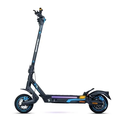 smartGyro K5 PRO - Patinete eléctrico de 48V 1000W, 15.000 m