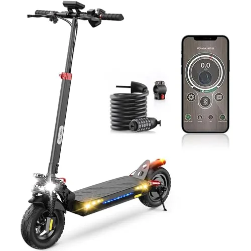 iScooter IX4 Patinete Eléctrico Adultos Todoterreno 10'', Batería de 48 V y 15 Ah, Autonom
