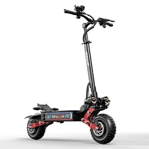 Patinete eléctrico CL8, Doble Motor, batería de 60 V y 33 Ah, Doble Amortiguador, Frenos d