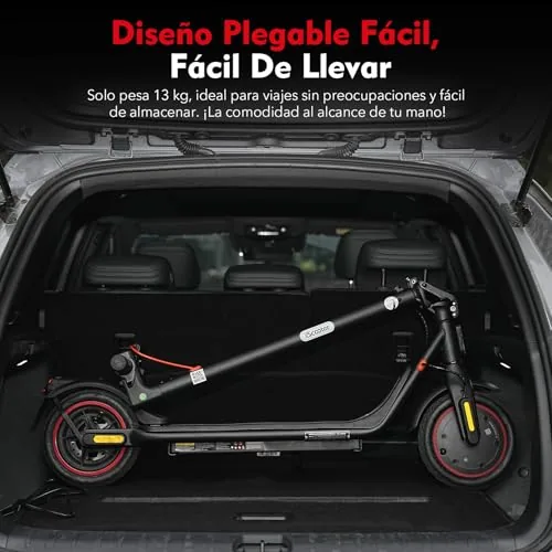 iScooter 8.5" Patinete Eléctrico Adultos Homologado DGT, 350